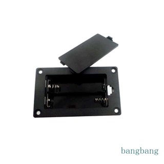 Bang กล่องเก็บแบตเตอรี่ 2 ช่อง ถอดออกได้ สําหรับเคสแบตเตอรี่ลิเธียมออน DIY 18650