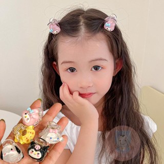 Laa6- กิ๊บติดผมหางม้า ลายการ์ตูน พรีเมี่ยม สําหรับผู้หญิง