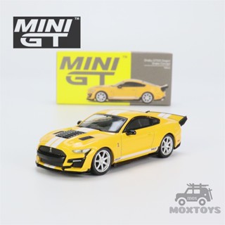 โมเดลรถยนต์ MINI GT 1:64 Shelby GT500 Dragon Snake Concept สีเหลือง