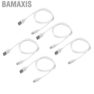 Bamaxis 5pcs  Cable 5A 3.1 USB C Fast Charging Cord For Mate 9 10 20 Pro