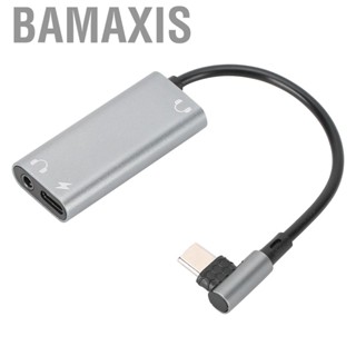 Bamaxis 3.5MM  Charging Type‑C Adapter Headphone Cable Support Voice and Call Functions