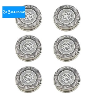 มีดโกนหนวดไฟฟ้า แบบเปลี่ยน สําหรับ Philips S1000 S3000 S4000 S5000 S500 XZ5800 XZ580 SW175 6 ชิ้น