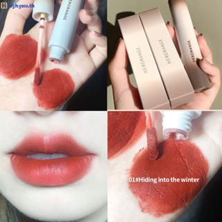 Herorange Lip Glaze Matte Velvet Long-last Moisturization Lipstick Moisturizing Waterproof Non-fading Makeup highgoss.th