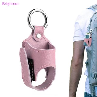 Brightsun เคสหนัง PU พร้อมหัวเข็มขัดโลหะ น้ําหนักเบา สําหรับเครื่องช่วยหายใจ เดินทาง ไปโรงเรียน เดินป่า ใหม่