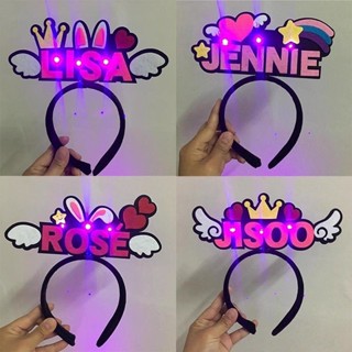 BLACK PINK Aid Stick Hair Band Lamp Same Concert Peripheral Hand Lamp Fluorescent Stick Illuminant Headwear Customization