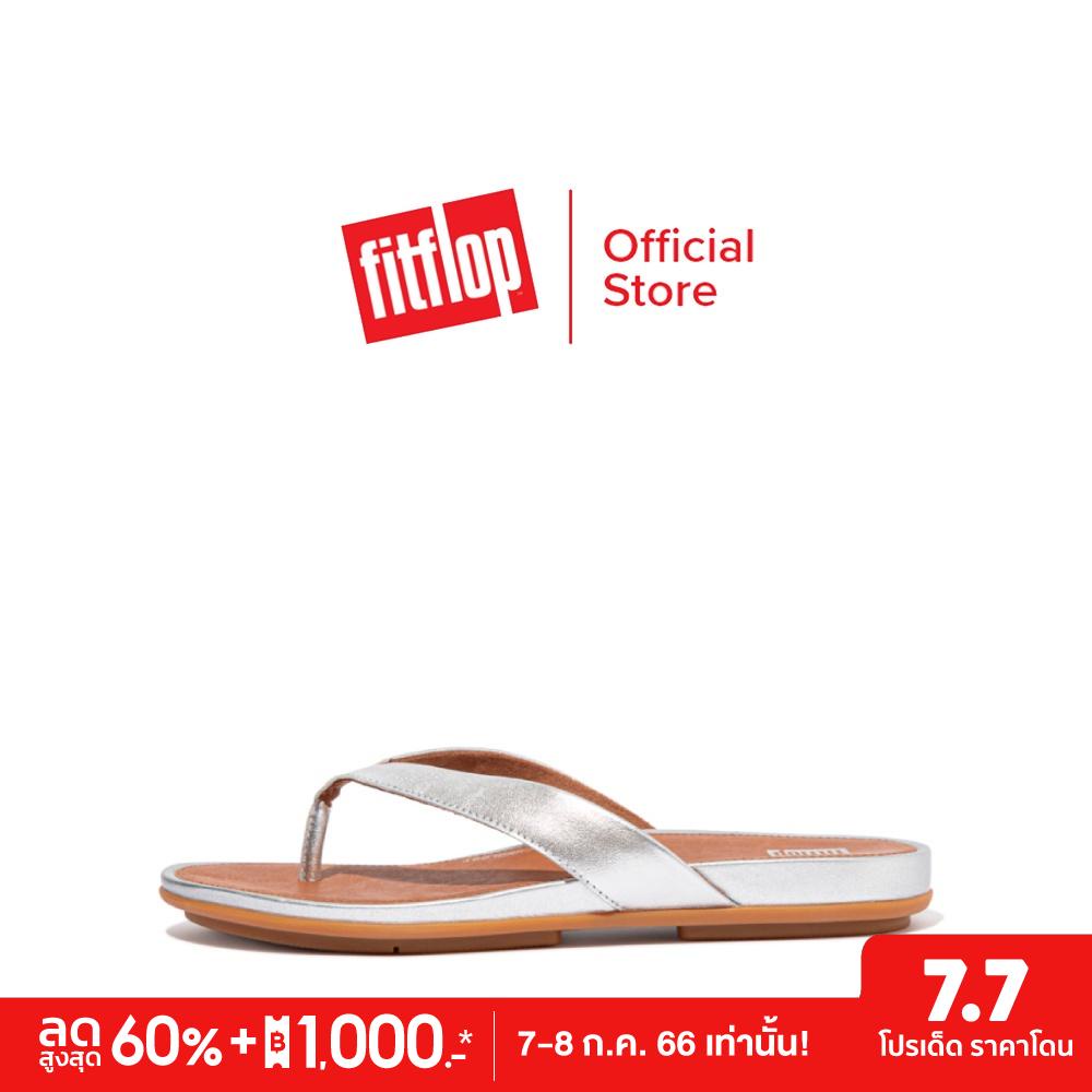 FITFLOP GRACIE รองเท้าแตะแบบหูหนีบผู้หญิง รุ่น EO8-011 สี Silver ...