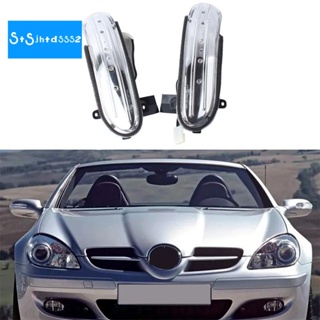 หลอดไฟเลี้ยวไดนามิก LED สําหรับ Mercedes Benz SLK-Class R171 SL-Class R230 2008-2011