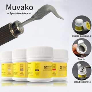 MUVAKO บัดกรีฟลักซ์ M9 M10 M11 M13 ทนทาน 138 183 190 217 50 กรัม สําหรับโทรศัพท์มือถือ PCB BGA SMD