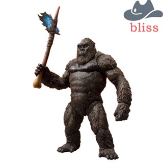 BLISS ฟิกเกอร์ King Kong Action Figure Collection Figurine Toys Action Figures ของเล่นสะสม ฟิกเกอร์ต่อสู้กับ Gorilla partner Monkey King Kong