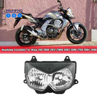 ไฟหน้ารถจักรยานยนต์ สําหรับ KAWASAKI NINJA250 NINJA 250 2008-2012 Z1000 2003-2006 Z750 2004-2006