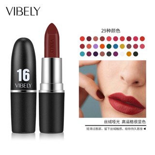 Vibely ลิปสติก เนื้อแมตต์ กันน้ํา ไม่ติดแก้ว AliExpress