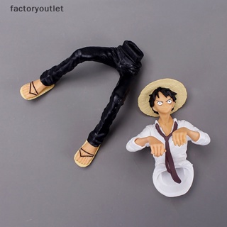 Flth โมเดลฟิกเกอร์ Pvc รูปการ์ตูนอนิเมะ One Piece Luffy Monkey D Luffy Sabo Ace สําหรับตกแต่งเค้ก รถยนต์