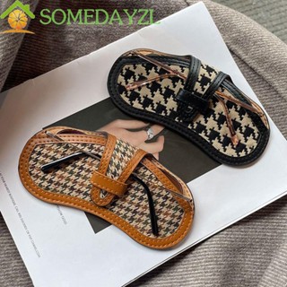 SOMEDAYZL กล่องใส่แว่นตากันแดด หนัง PU ลายดอกไม้ กันน้ํา ลายสก๊อต สําหรับผู้ชาย และผู้หญิง