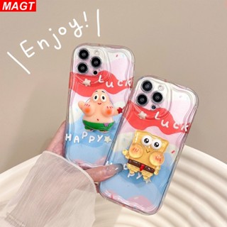 เคสโทรศัพท์มือถือแฟชั่น ลายการ์ตูนคลื่น มีขาตั้ง สําหรับ Redmi Note 12 Pro RedmiA1 A2 10C 9C 10A 9A Note11 11S 11E 10 5G 10S 9S 8 Pro Xiaomi Poco M5S M3 X3 Pro NFC C40