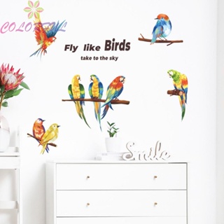 【COLORFUL】Wall Stickers High Quality Mildew Proof Paste Freely Paste Size:72*73cm