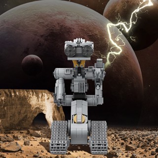 โมเดลหุ่นยนต์ Thunder Five Robot Moc พร้อมบล็อกตัวต่อ ขนาดเล็ก ของเล่นเสริมพัฒนาการ สําหรับเด็ก