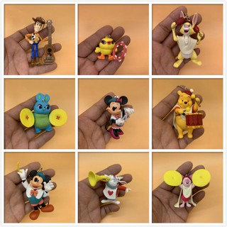 สินค้าจํานวนมาก ของแท้ รางวัล Disney Ichiban มิกกี้ มินนี่ หมีพูห์ พิกเล็ต มิสเตอร์ เครื่องประดับ รูปกระต่าย สีขาว DIY