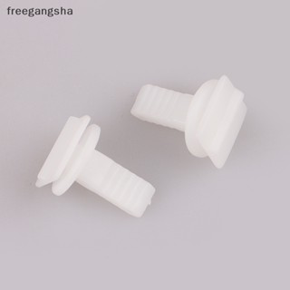 [FREG] คลิปหัวเข็มขัดพลาสติก ไนล่อน สีขาว สําหรับประตูรถยนต์ FDH