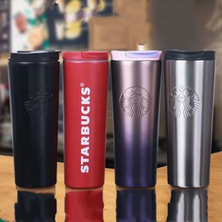 Starbucks กระติกน้ําร้อนสเตนเลส 304 แบบพกพา คุณภาพสูง สําหรับผู้หญิง