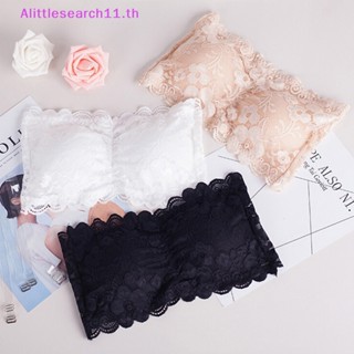 Alittlesearch11 เสื้อครอปท็อป บราเซียร์ ผ้าลูกไม้ สําหรับผู้หญิง TH