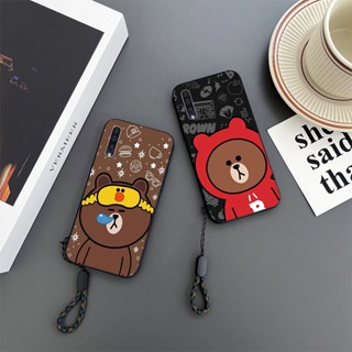 เคสโทรศัพท์มือถือ กันกระแทก ลายการ์ตูนหมีบราวน์ สําหรับ Samsung Galaxy A42 A50 A51 A52 A52S A53 A60 A70 A71 A72 A73 A80 A82 4G 50