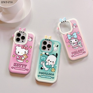 Huawei P50 P40 P30 Pro เคสหัวเว่ย สำหรับ Case Cartoon Cute Characters เคส เคสโทรศัพท์ เคสมือถือ Full Cover Hard Phone Cases Casing