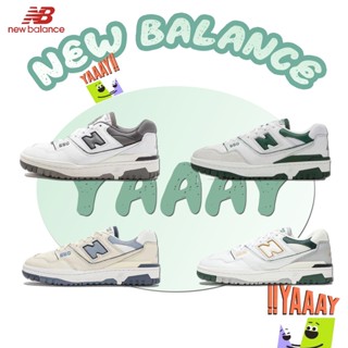 รองเท้าผ้าใบ New balance 550 550WT1 550WTG  550PLA 550PWC unisex sneakers