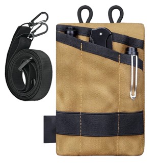 Outdoor Lightweight Zipper Oxford Cloth Flashlight Wallet With Shoulder Strap 4 Pockets Multitool Bag Pocket Organizer