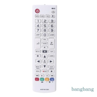 Bang รีโมตคอนโทรล สําหรับ LG-TV 55UF6800 55UF6800-UA AKB74915361 ทดแทน