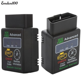 Emden Mini V2.1 HH OBD 2 OBDII อินเตอร์เฟซการวินิจฉัยบลูทูธ สําหรับรถยนต์