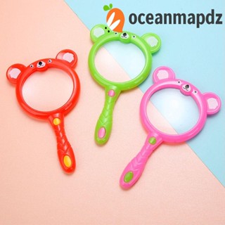 OCEANMAPDZ แว่นขยายอ่านหนังสือ แบบพกพา แว่นขยายสี เด็ก เครื่องมือเคมีทางกายภาพ เครื่องมืออ่านหนังสือ การทดลองทางวิทยาศาสตร์ การสํารวจ เครื่องมือการเรียนรู้ แว่นขยาย