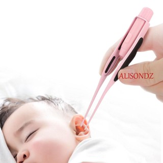 ALISONDZ แหนบสเตนเลส เรืองแสง สําหรับแหนบแหนบแคะหู