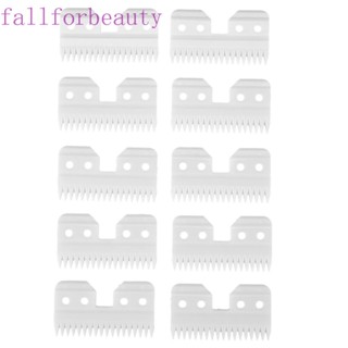 FALLFORBEAUTY ปัตตาเลี่ยนไฟฟ้า 18 ซี่ แบบพกพา แบบเปลี่ยน สําหรับตัดขนแมว สุนัข