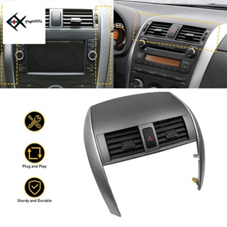 แผงช่องระบายอากาศรถยนต์ A/C พร้อมแถบตกแต่ง สําหรับ Toyota Corolla 2007-2013 Air A/C Outlet Trim Cover 55670-02160