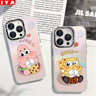 เคสโทรศัพท์มือถือแบบแข็ง ลาย SpongeBob ไล่โทนสี หลากสี สําหรับ Infinix Hot 30i Hot 11 Play Hot 10 Play Hot 10 Lite Smart 7 Smart 6 Smart 5