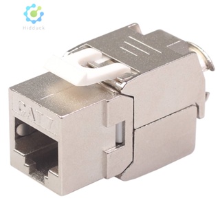 Rj45 โมดูลเชื่อมต่อเครือข่าย FTP Cat7 ทรงสี่เหลี่ยมคางหมู 10G [Hidduck.th]