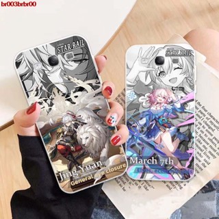 เคสโทรศัพท์มือถือ ซิลิโคนนิ่ม TPU ลายรูปแบบที่ 03 สําหรับ Samsung S3 S4 S5 S6 S7 S8 S9 S10 S10e Edge J4 J6 J8 Plus Honkai Star Rail March7