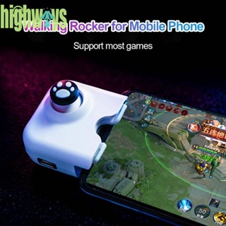 เกมแพดควบคุมเกมโทรศัพท์มือถือ พร้อมพอร์ตชาร์จ สําหรับ iPhone iPad Gaming [highways.th]