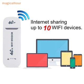 Magicalhour^^ เราเตอร์อินเตอร์เน็ตไร้สาย B1 3 5 4G เป็น LTE USB 2.4GHz 150Mbps แบบพกพา