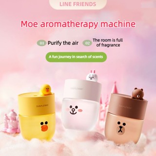 Line FRIENDS เครื่องน้ําหอมปรับอากาศอัตโนมัติ ดับกลิ่น สําหรับห้องนอน สํานักงาน ห้องน้ํา