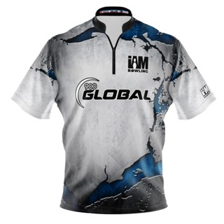 เสื้อโปโล 3D 900 Global DS Bowling Jersey 1519-9G สําหรับผู้ชาย