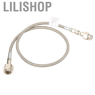 Lilishop 1m/3.3ft Silver Soda Hose W21.8-14 CO2 Cylinder Direct Adapter Kit for SodaStream