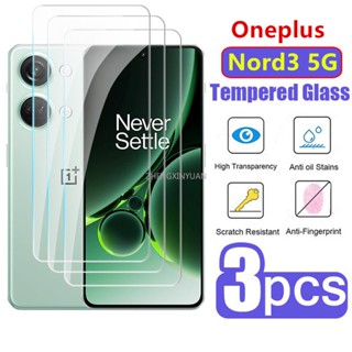 (ขายดี) ฟิล์มกระจกนิรภัยกันรอยหน้าจอ HD ใส สําหรับ OnePlus Nord 3 5G Nord3 OnePlusNord3 3CE 3LITE 1-3 ชิ้น