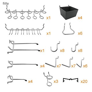 ตะขอล็อค Pegboard 81 ชิ้น