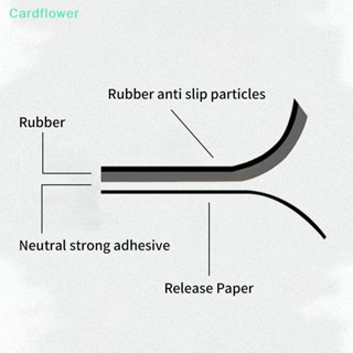 &lt;Cardflower&gt; สติกเกอร์กันลื่น มีกาวในตัว ลายดอกไม้ สําหรับติดตกแต่งอ่างอาบน้ํา 20 ชิ้น