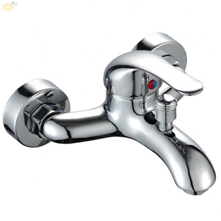 【VARSTR】Basin Faucets Fittings Modern Set Thermostats Triple Wall Mounted Zinc Alloy