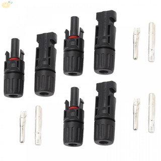 【VARSTR】Durable and Practical 30A Solar Panel Connectors Waterpoof 4 6mm Joiners Kit