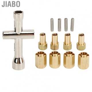 Jiabo Brass 7mm Wheel Hex Hub Adapter   Beautiful Appearance for 1/18 RC Crawler Car