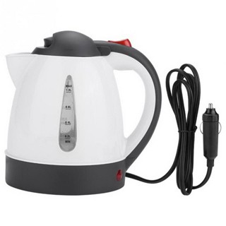 Sale! Car Electric Kettle Insulation Anti-Scald Car Travel Coffee Pot Tea Heater