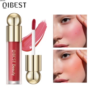 [พร้อมส่ง] Qibest Liquid Blush Silky Natural Makeup Brightening Water Rouge Powder Cream